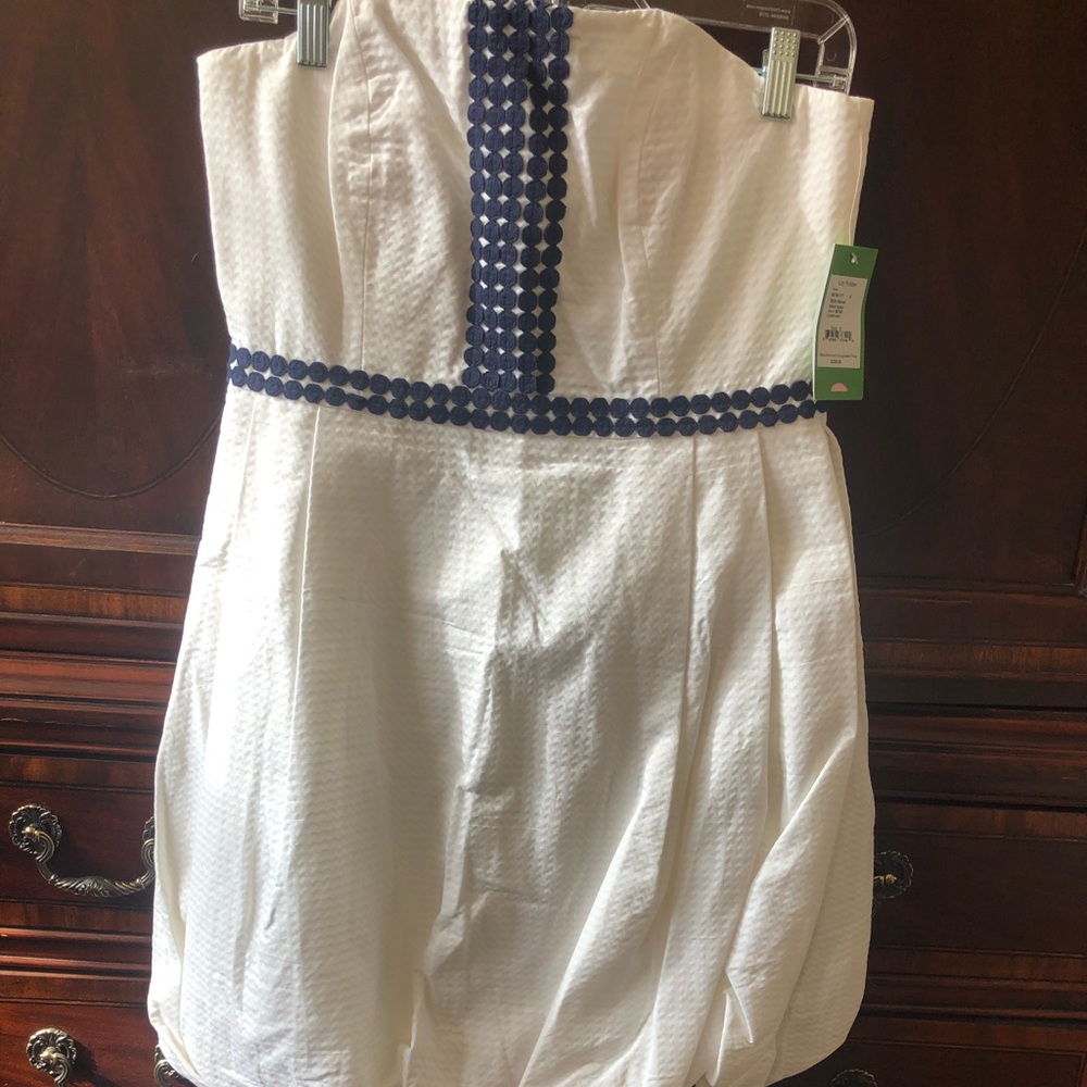 Lilly Pulitzer strapless mini dress